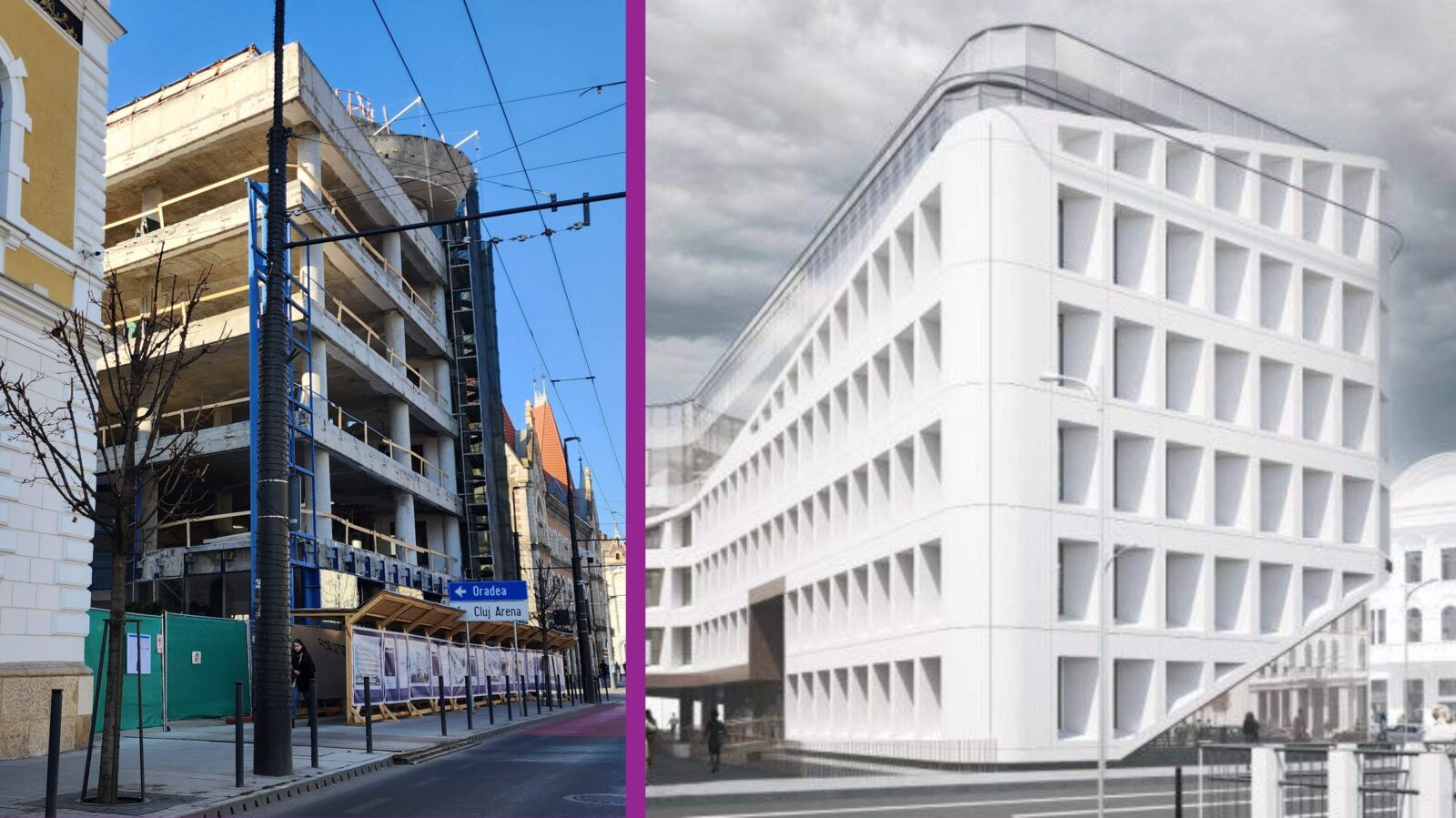 sediul Banca Transilvania de pe strada G. Bariţiu