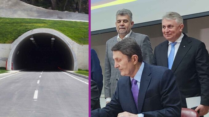 Semnarea contractului pentru cel mai scump lot de autostradă