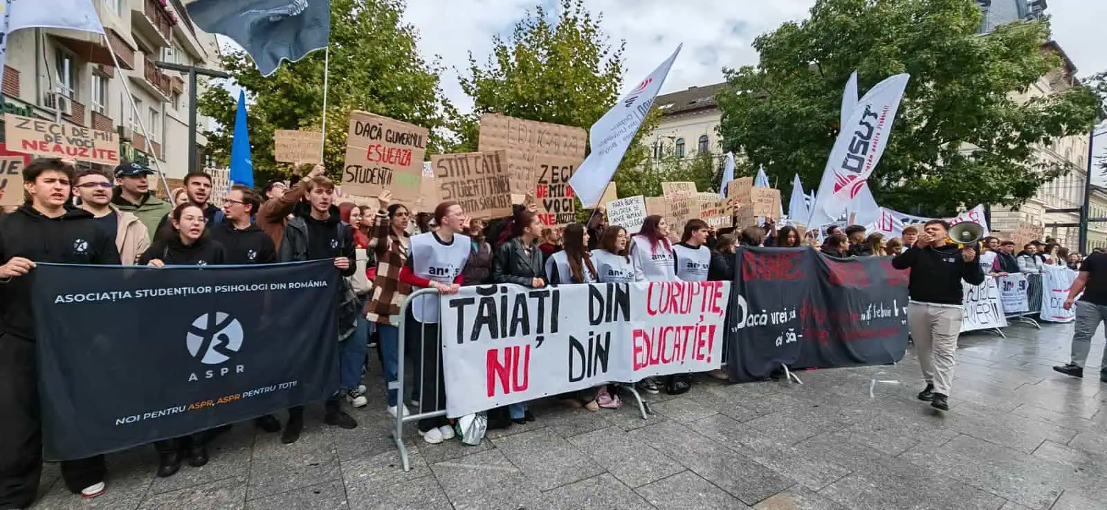 protest studenți instanewscluj