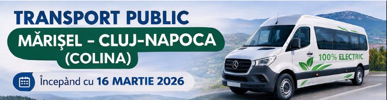 Transport public electric în Mărișel