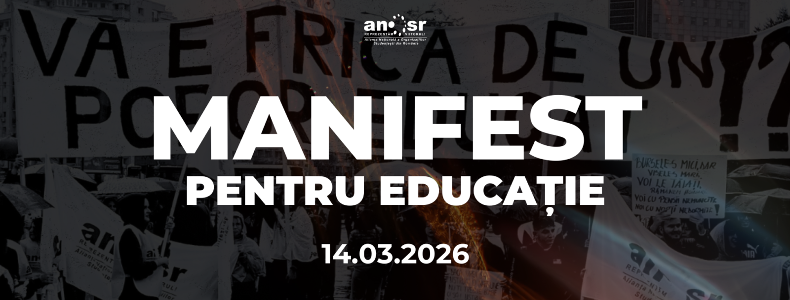 Protest ANOSR Cluj-Napoca