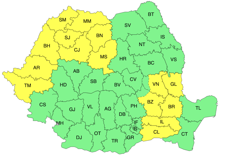 cod galben canicula judet cluj foto site anm meteoromania ro-instanewscluj